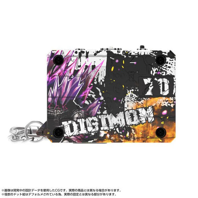 New Bandai Digital Monster Original V-Pet Digimon Color Digivice G 70th Anniversary War Greymon Model Birthday Gift Toy