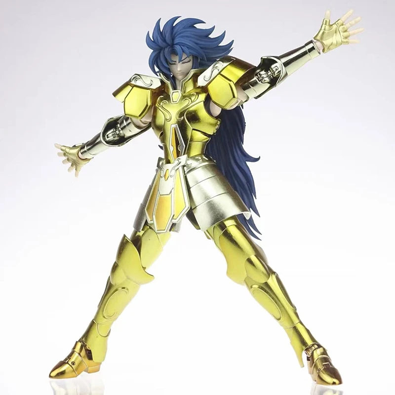 MST Saint Seiya Myth Cloth Aquarius Camus Leo Aiolia Capricorn Shura Gemini Saga Kanon Plus 3.0 Gold Knights of Zodiac Figure