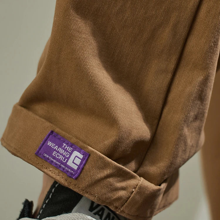 Men's Cotton Cargo Pants – Regular Fit