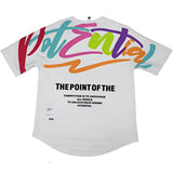 Men's Breathable Printed Crew Neck T-Shirt