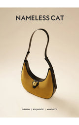 BAFELLI 2026 NEW WOMEN'S HANDBAG CAT SERIES GENUINE LEATHER LUXURY BRAND FASHION STYLE SHOULDER HOBOS LARGE SIZE BAGS FEMALE