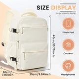 Ryanair 40x30x20 Cabin Bag Men Air Vacuum Compression Backpack Hand Luggage Laptop Backpack,42x29x15 Vacuum Clothing Storage Bag