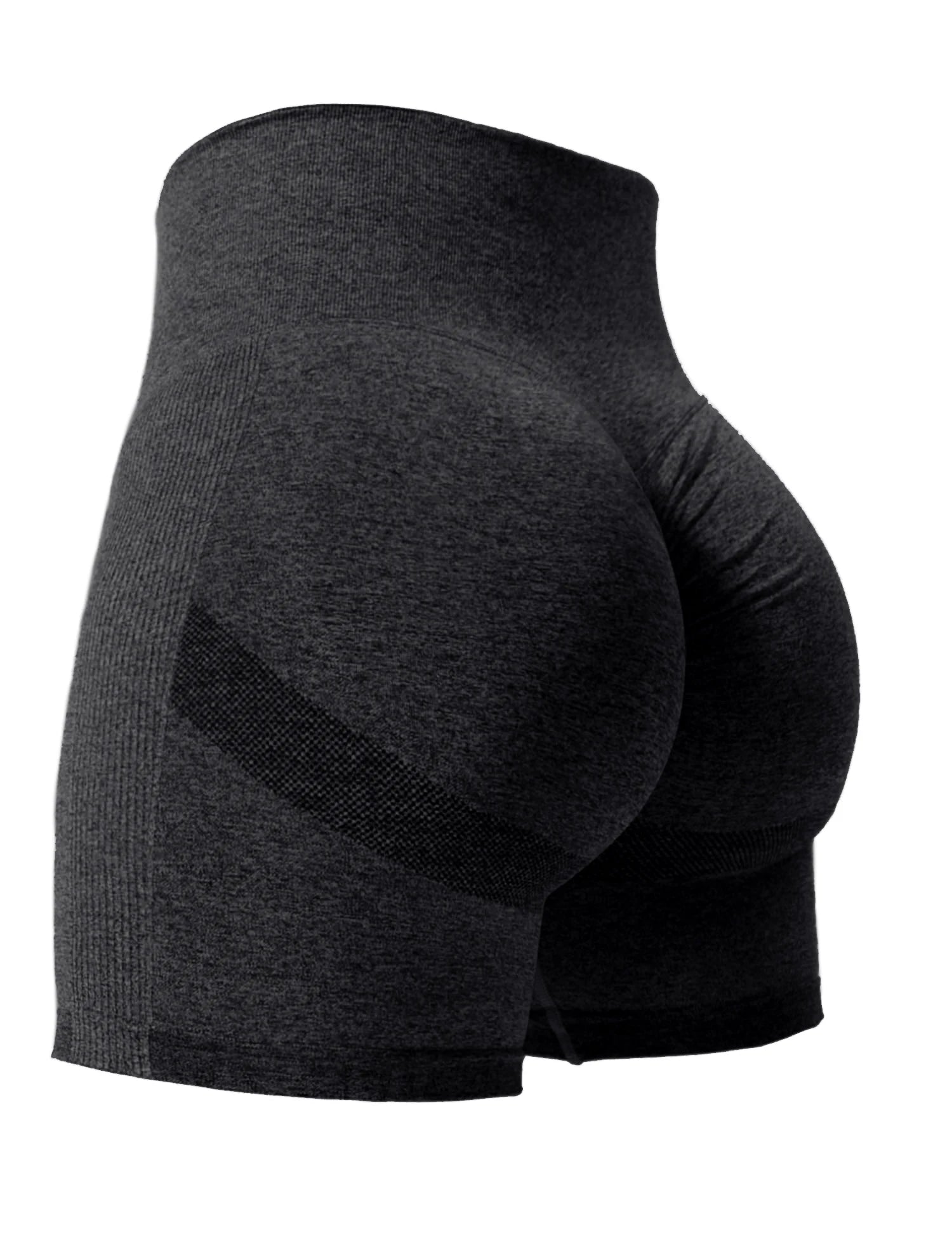 2-Pack Women’s Tie-Dye Butt-Lifting Gym Shorts – High-Waist Seamless Athletic Scrunch Shorts