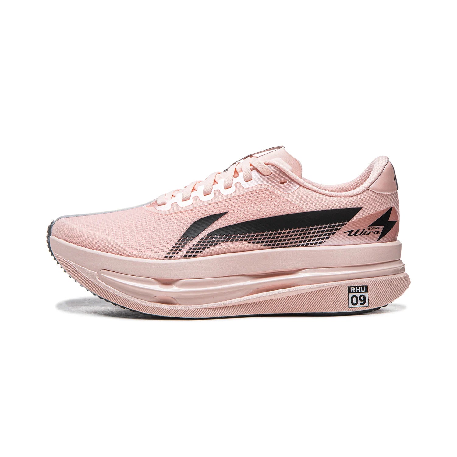 Li-Ning Women's RED HARE 9 ULTRA Racing Running Shoes SUPER BOOM Cushion BOOM FIBER Breathable LiNing Training Sneakers ARPW008