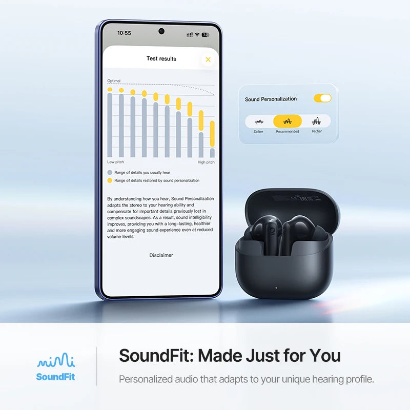 Baseus Bass EP10 Ultra Wireless Earbuds with ANC