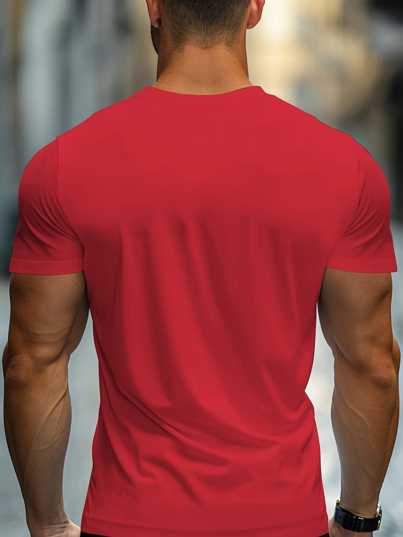 Men’s Oversized "Focus" Cotton Tee