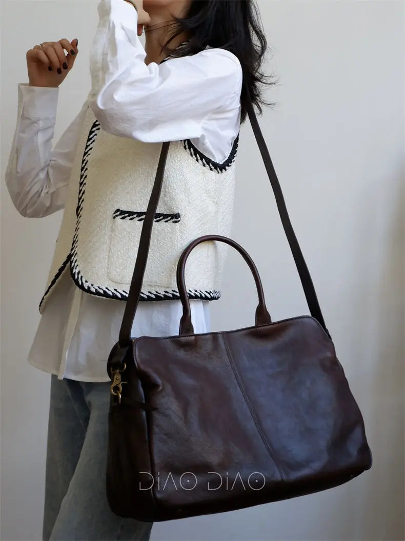 Genuine Leather Women's Luxury Crossbody Shoulder Bag