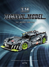 Technical 9X8 Hybrid Hypercar Sports Car Building Blocks Super Racing Vehicle Decor Model Bricks Toy Gifts Birthday Gifts Toy