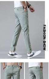 Men's Lightweight Stretch Slim-Fit Pants