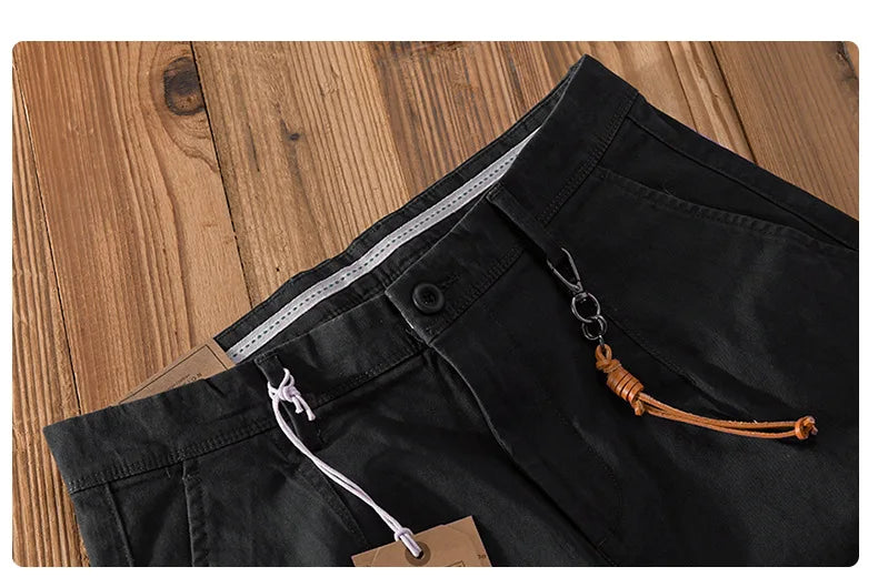 Men's Vintage Wide-Leg Cargo Trousers | LFFMHMT