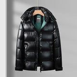 Men's Quilted Hooded Parka – Warm Winter Jacket