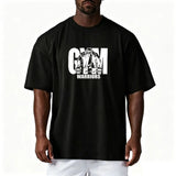 Men's Oversized Mesh Sport Tee – Breathable & Quick Dry