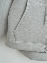 High Street Oversized Zip Hoodie