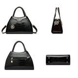 Luxury Handbag Fashion Print Large Capacity Soft Leather Women Shoulder Crossbody Bag Leisure Designer Ladies Purses and Handbag
