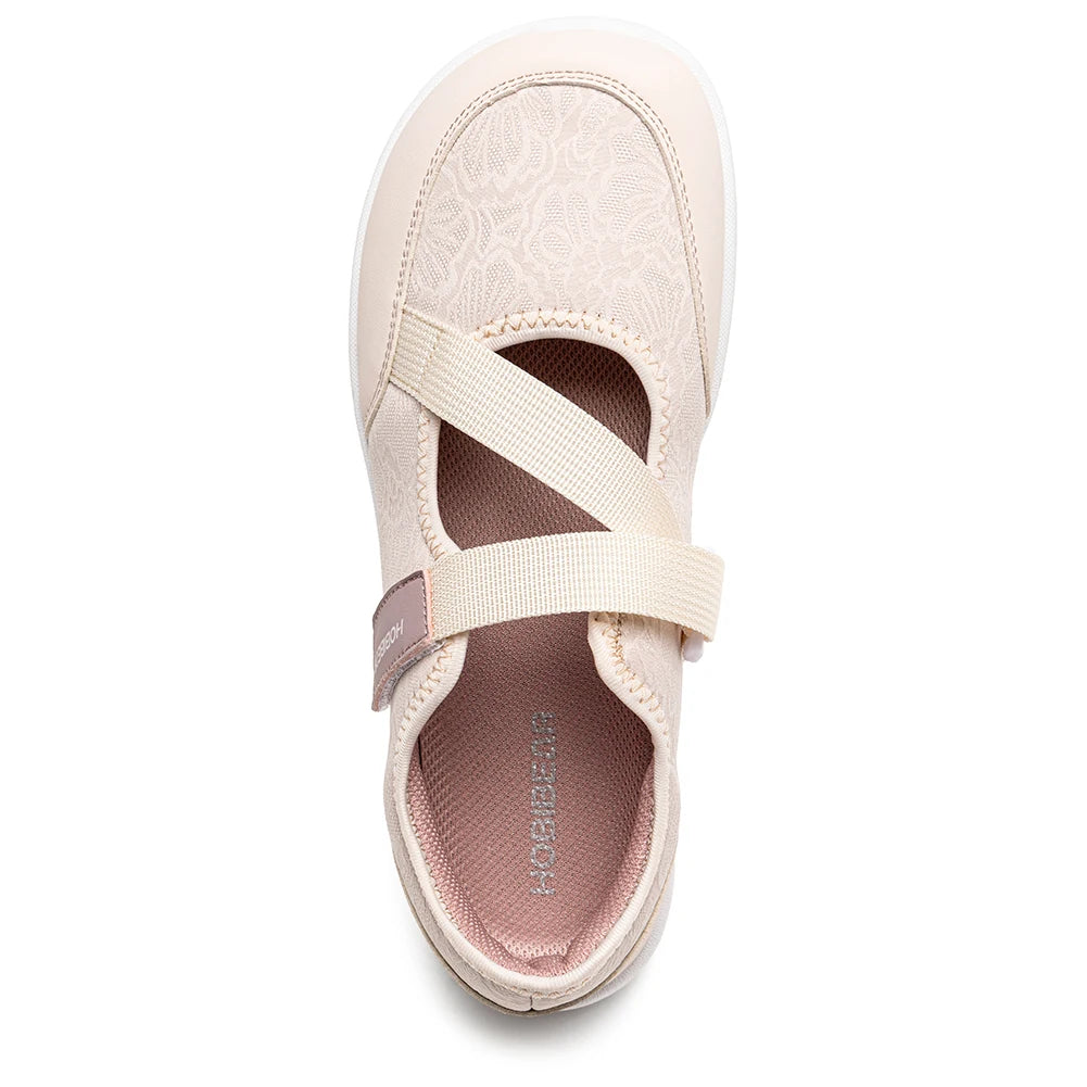 HOBIBEAR Wide-Toe Mary Jane Flats | Barefoot Ballet Shoes