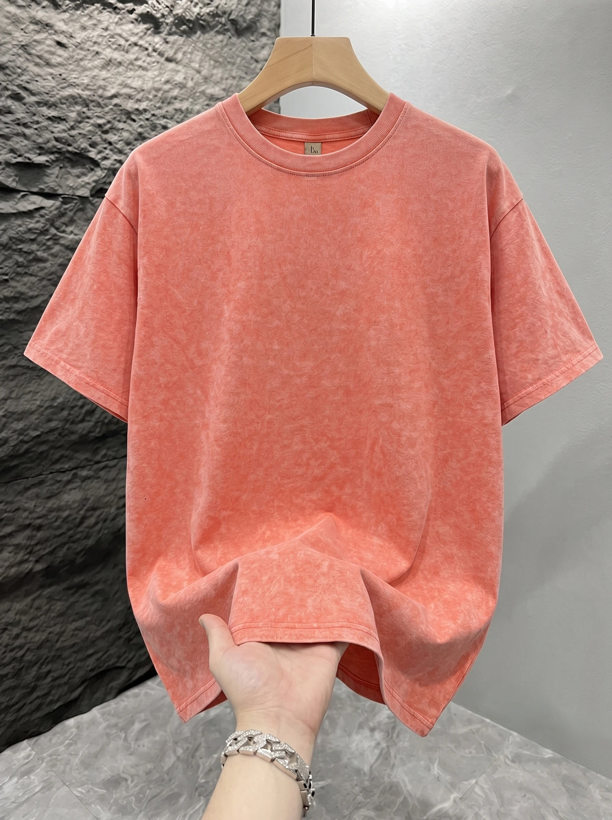 Men's Oversized Acid Wash T-Shirt