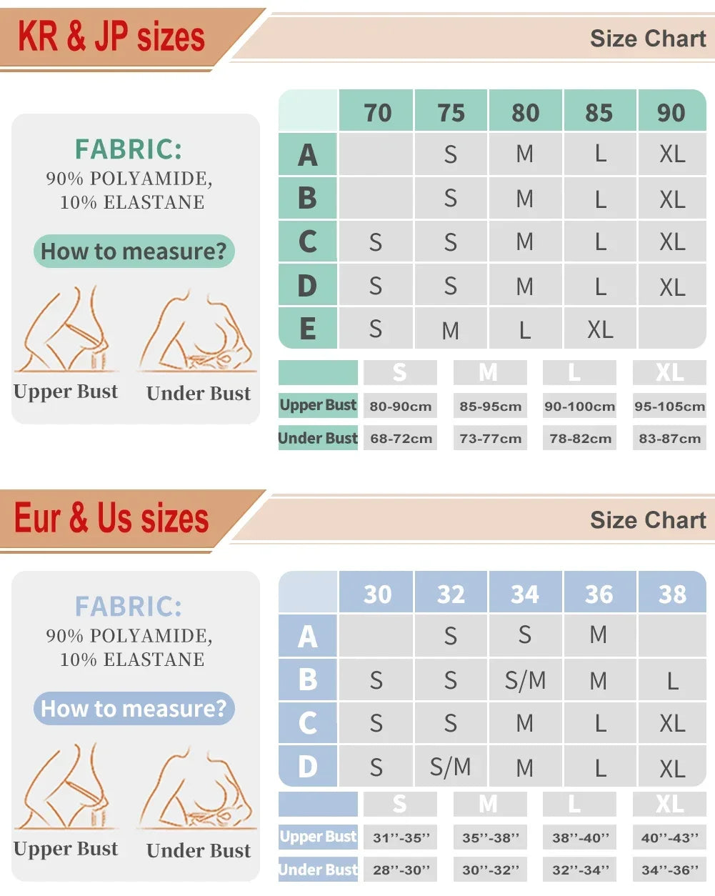Women's Seamless Strapless Front-Button Wire-Free Bra