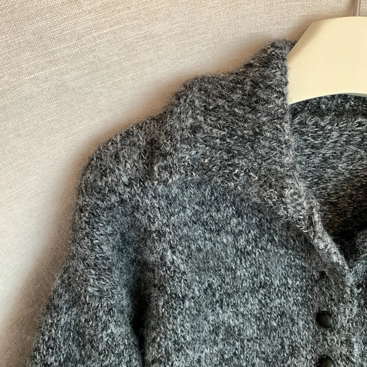 Women's Turtleneck Button-Front Cardigan