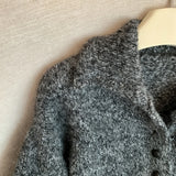 Women's Turtleneck Button-Front Cardigan