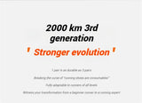 Xtep 2000km 3.0 Running Shoes Soft Universal Sneakers Cushioning Training Jogging Wear-Resistant Lightweight 875119110032