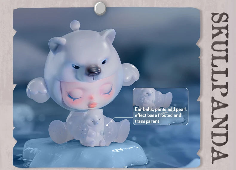 Pop Mart Skullpanda The Mare of Animals Series Blind Box Guess Bag Mystery Box Toys Doll Cute Anime Figure Ornaments Gift