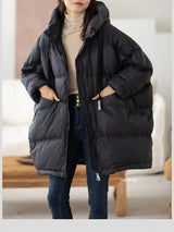 Women’s Oversized White Duck Down Puffer