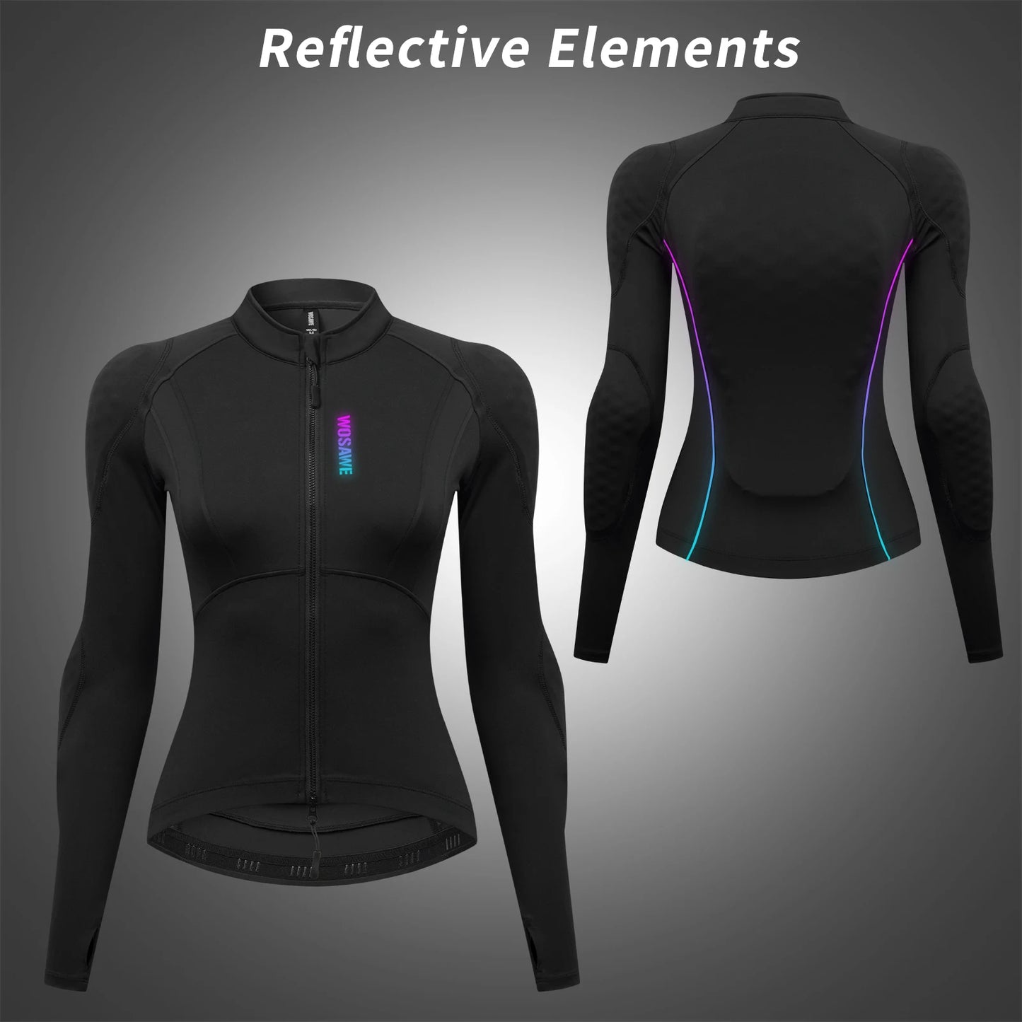 WOSAWE Women Motorcycle Jacket Summer Rider Shirt Back Support Pads Street Riding Jacket Moto Soft Gear Motorcyclist Clothing