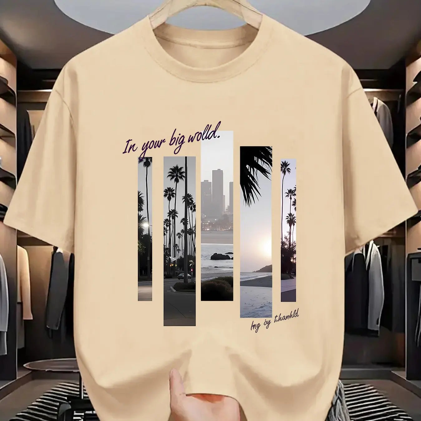 Men’s Premium Cotton Graphic Tee