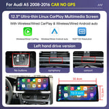 Road Top 8.8"/12.3" Touch Screen for Audi A5 2008–2016