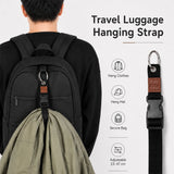 Travel Luggage Strap with Backpack Clip