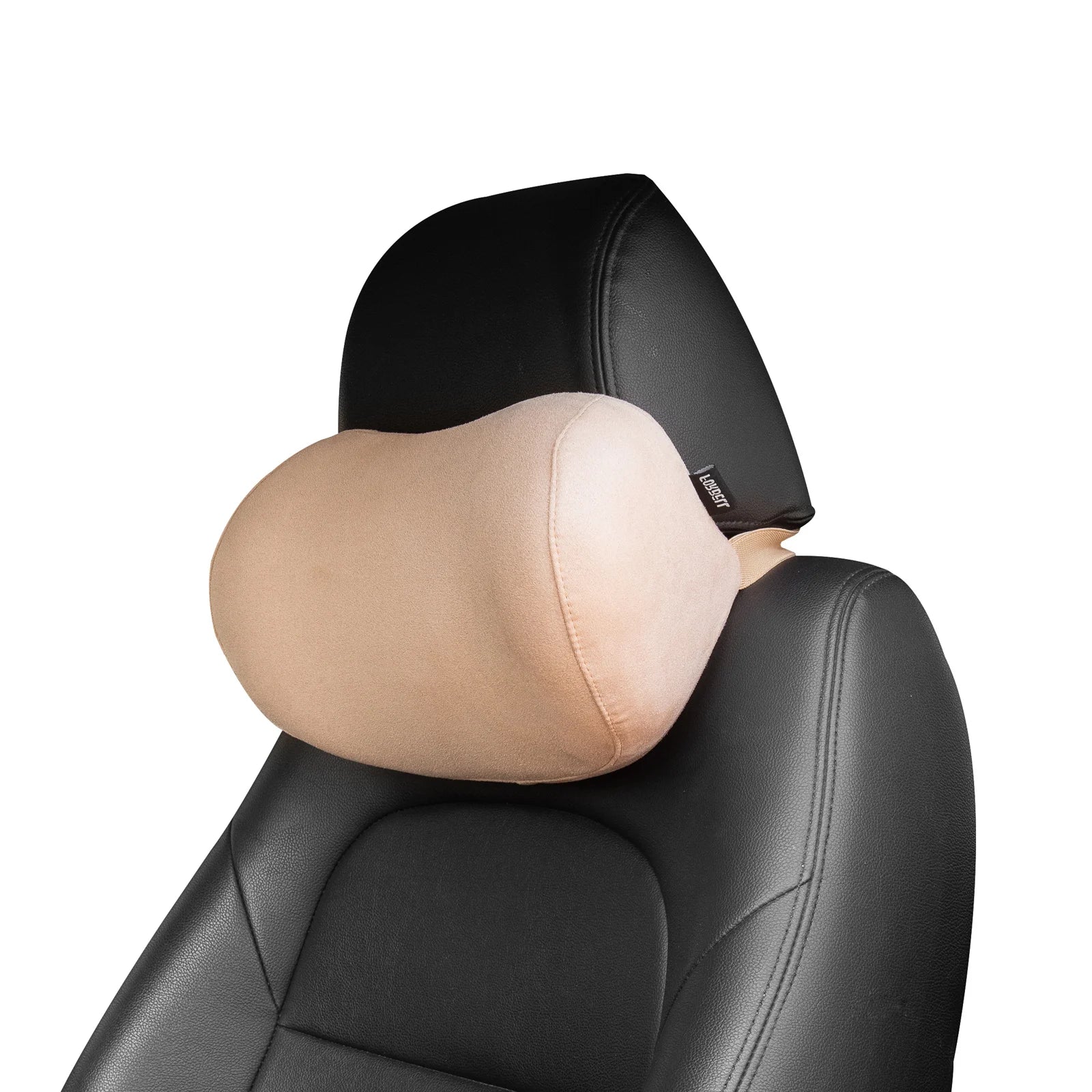 Forbell Car Headrest Pillow Suede Fabric Car Neck Pillow Car Seat Pillow Rest Headrest Memory Foam Headrest Car Accessories