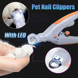 LED Pet Nail Clipper – Precision Trimmer for Cats & Dogs