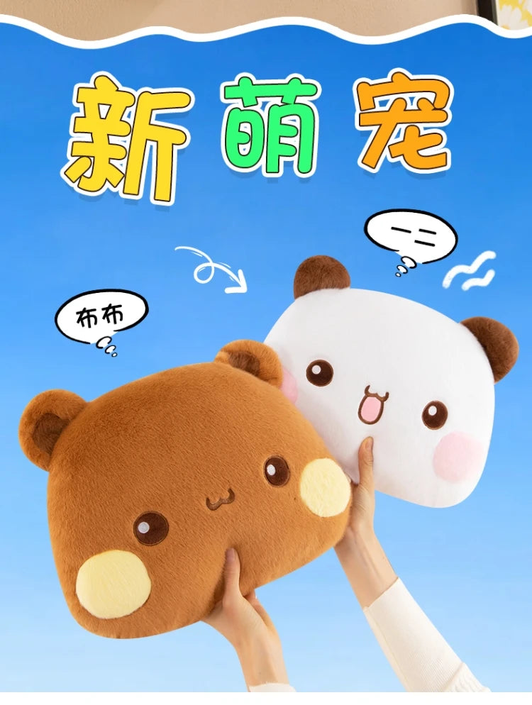 Hot 35/60/80cm Kawaii Bubu Dudu Panda Mitao Cat Plush Doll Plush Pillows Couple Gifts Cushions Cute Dolls For Girl And Boy Gift