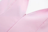Women Summer 2 Piece Set High Waist Back Pocket Mini Skirts Shorts Sexy V-Neck Sleeveless Backless Suspender Zipper Top
