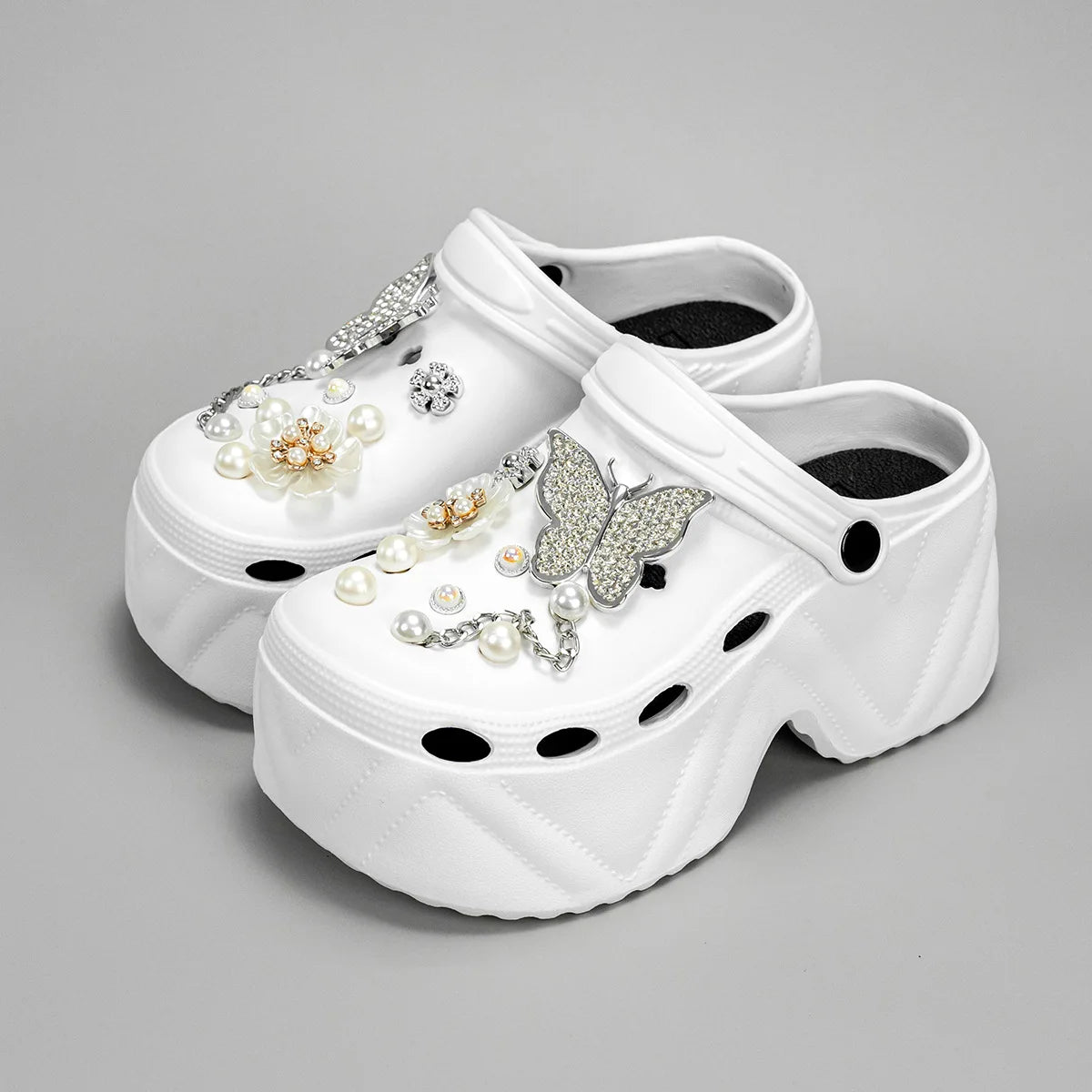 Women’s 9CM High-Platform Garden Clogs