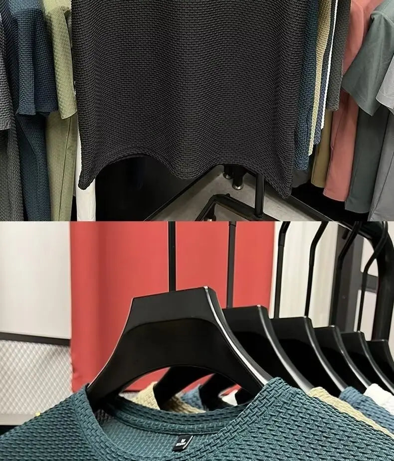 Men's Breathable Mesh T-Shirt | Short Sleeve