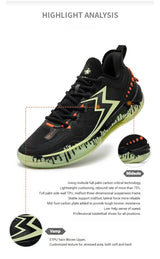 361 Degrees BIG3 5.0 Quick PRO Men's Basketball Shoes New Profssional Rebound Wear-resistant Non-Slip Male Sneakers 672441119