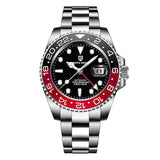 New PAGANI DESIGN Men Mechanical Watch 40mm Luxury Automatic Mens Watches 10Bar Waterproof GMT Wristwatch for Man's Gift PD-1662