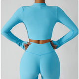Premium 3-Piece Seamless Fitness Ensemble