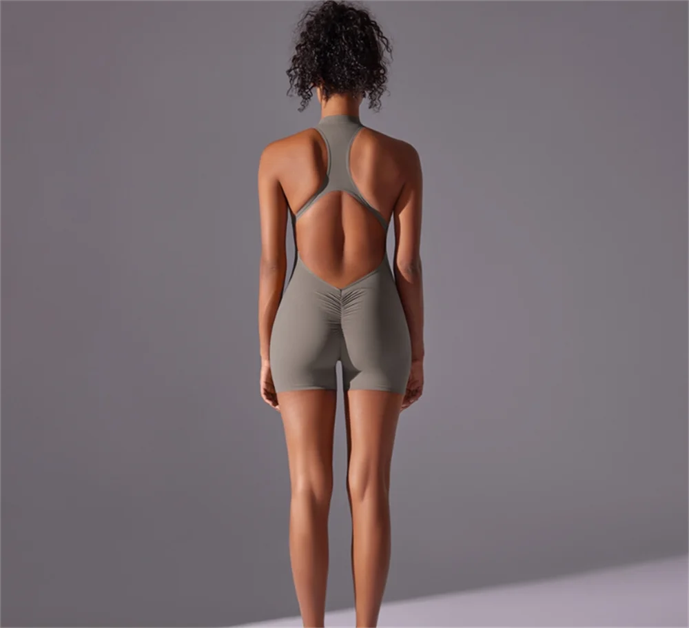 High-Intensity Compression Yoga Jumpsuit