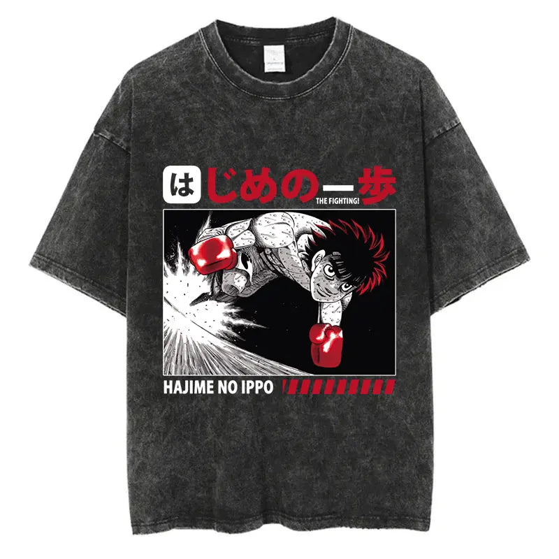 Kamogawa Boxing Gym Y2K Oversized Tee