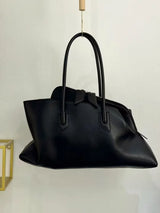 Retro Crocodile Pattern Large Capacity Tote Bag Design Women's Pleated  Leather Shoulder Bag Female Daily Commuter Bag 2025