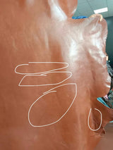 Women's Vegetable-Tanned Cowhide Leather Tote Bag