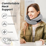 Memory Foam U-Shape Travel Neck Pillow – Snail Design