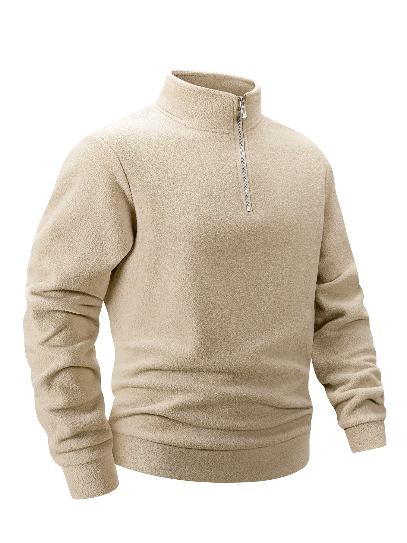 Men’s Classic Quarter-Zip Fleece Pullover