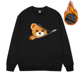 Men's Plus Size Fleece Sweatshirt XL–7XL