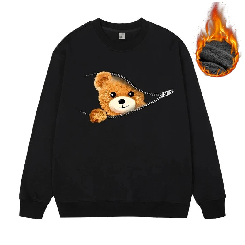 Men's Plus Size Fleece Sweatshirt XL–7XL