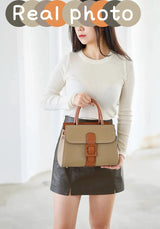 ZOOLER Hot 100% Genuine Leather Women's Handbags Cover Lock Shoulder Messenger Bags Super Soft Skin Ladies Purses Winter#YC356