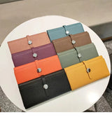 Genuine Leather Wallet Women Long Clutch Fashion Luxury Brand Ladies Purses Card Holder Zipper Coin Pocket High Quality Billfold