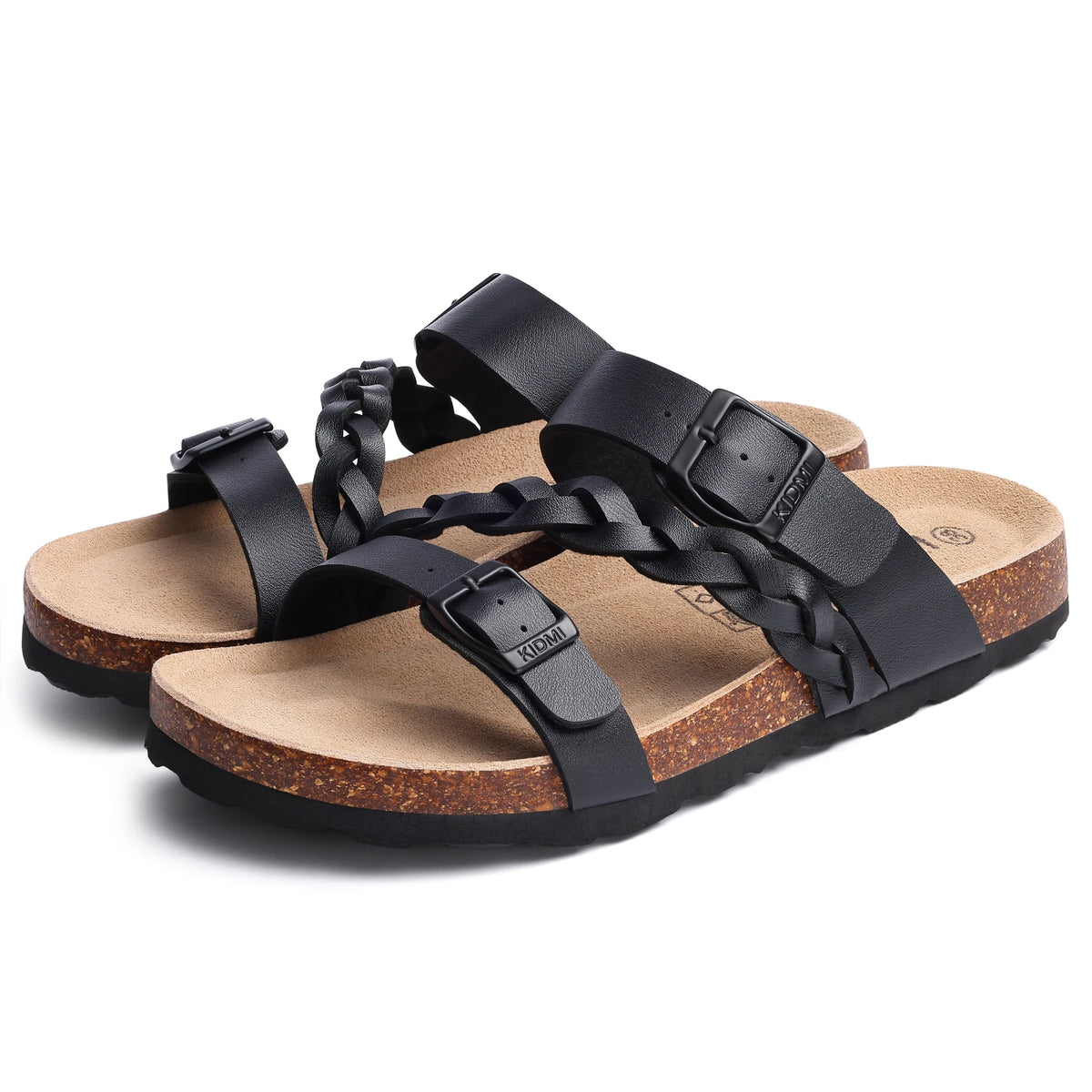Women's Cork Footbed Sandals with Arch Support